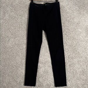 Lauren Ralph Lauren Black Denim Leggings -‎ Size 8